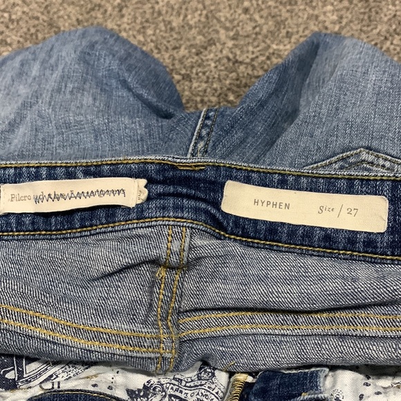 Anthropologie Pilcro & The Letterpress Hyphen Polka Dot Jeans Women’s Size 27 - Picture 5 of 6